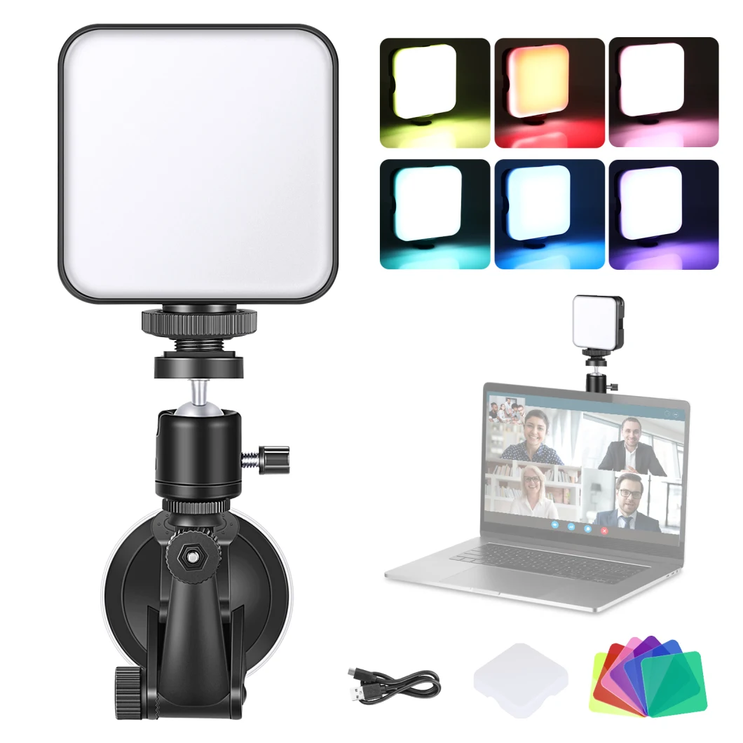 Neewer Video Conference Lighting Kit with Tripod for Video Conferencing/Zoom Calls/Self Broadcasting/Live Streaming/Fill Light