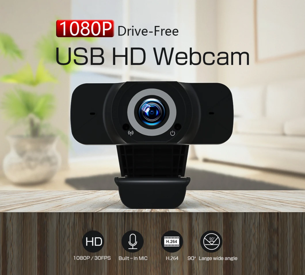 2020 Hot Sale Mini Webcam HD 1080P Laptop Webcam USB with Microphone Online Teching Conference Cameras