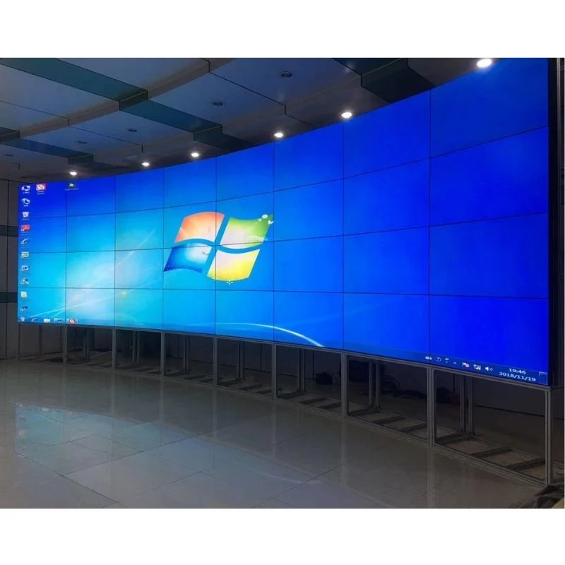 Video Wall 45 to 55 Inch Narrow Ultra Wide Narrow Bezel 3.5mm 4K TFT LCD Video Wall Kits