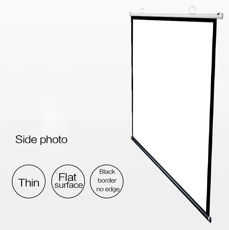 Victory Best Projector Screen Company Azure 100 120 Inch Manual Pull Down Projector Screen Kit